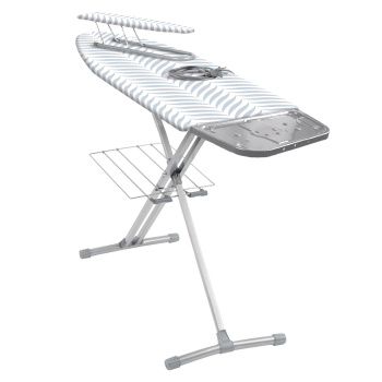 Доска глад."Ника 8" 122х40см плавн.рег.выс.,европ/ут.+полка+п/рук+эл.удл., раб.пов.фанера Н8 *1 Доска глад."Ника 8" 122х40см плавн.рег.выс.,европ/ут.+полка+п/рук+эл.удл., раб.пов.фанера Н8 *1