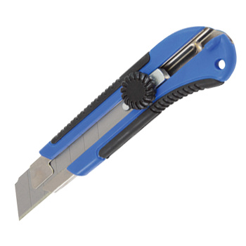 Нож строительный 25мм корпус двухкомпонентный направл.металл фикс.винт (2701010) T4P *1/12/96 Нож строительный 25мм корпус двухкомпонентный направл.металл фикс.винт (2701010) T4P *1/12/96