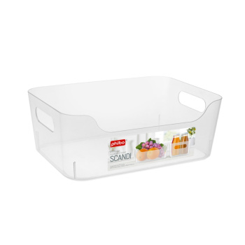 Контейнер д/прод. пластм. (д/холодильника) 240x170x90мм 3,1л Прозр. арт.433237001("Бытпласт")*1/18