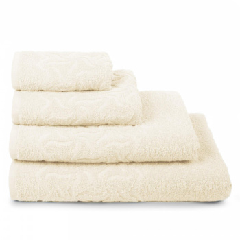 Полотенце махровое 70*130см Радуга цв.11-0107 молочный ПД-3501-04352 *3/36