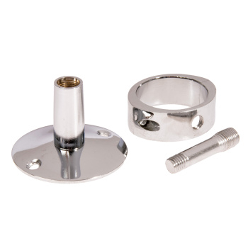 Крепление телескопическое для полотенцесушителя, разъемное, 1", хром