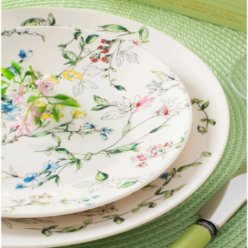 яяяDM9760 Тарелка обеденная d=24см WILD BOTANICALS (1/6/24)