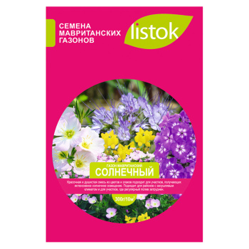 Газон мавританский LISTOK Солнечный 300г 1/50