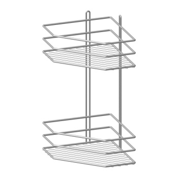 Полка д/ванной Proffero 2-ая угловая 20*20*38см, белая П0002014 *2/10 Полка д/ванной Proffero 2-ая угловая 20*20*38см, белая П0002014 *2/10