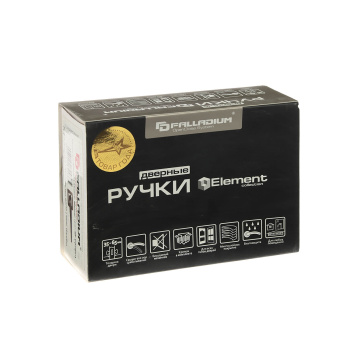 Ручка раздельная ГРАФИТ METEOR GF Палладиум *1/20