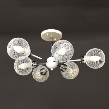 Люстра 07301-0.3-06 Е27 60Вт S=36м2  *1/2