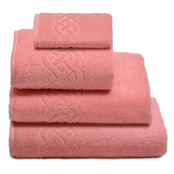 Полотенце махровое 50*90см Plait цв.458 персиковый ПЛ-2601-01933 *5/25