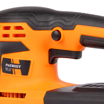 Шлифмашина плоская PATRIOT OS 120, 90х187 мм, 260 Вт