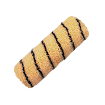 Ролик Полиакрил 240мм d 6мм желт. с черн. полосой (313-1240) *1/20