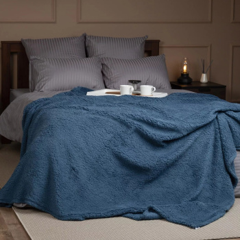 Плед искусственный мех 150*200см 17-4023 TCH SH BL2(BL1) 1520 Buenas Noches *1