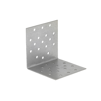 Уголок крепежный 80х80х80 мм ТехноСервис KUR, равносторонний