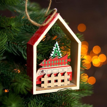 Декор с подвеской "Композиции" 14 см МИКС   6784887