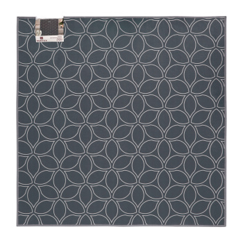 Коврик 90*90 см влаговпитывающий "Velur" "Лепестки" "VORTEX" (арт.24338) *1/10