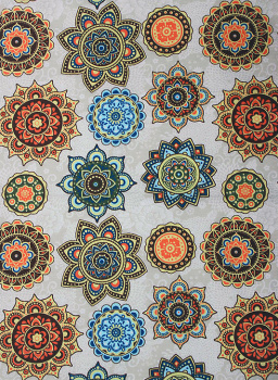 Полотенце  рогожка 48*60см на хангере Амулет Touch *6/84