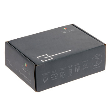 Ручка раздельная черный матовый Slim H-30134-A-BLM Code Deco