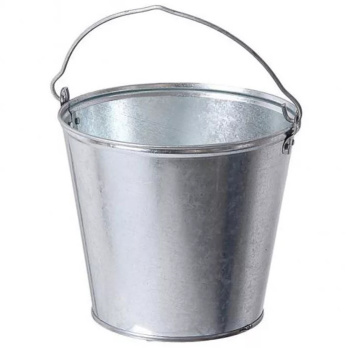 Ведро металл. оцинкованное 15л (по ГОСТ) (Лысьва) *10