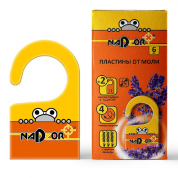 Средство от моли Пластины 6шт Nadzor MOL002N) *30 Средство от моли Пластины 6шт Nadzor MOL002N) *30