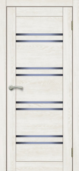 Дверь межкомнатная остеклённая ЦАРГИ ПВХ COMFORT-11 Кедр Светлый 3D 700мм BROZEX-WOOD *1