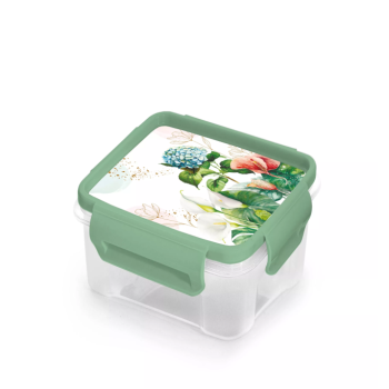 Контейнер д/прод. пластм. "Гармония" 0,9л 125х125х100мм арт.57226 ("Полимербыт") *1/16