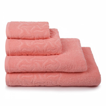 Полотенце махровое 50*90см Радуга цв.13-1510 персиковый ПД-2601-04352 *5/60