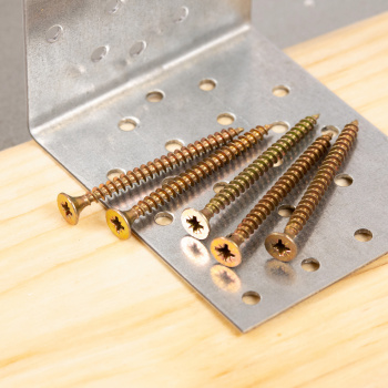 Шурупы жёлтые BROZEX пакет 5*60 (10шт) *10/100