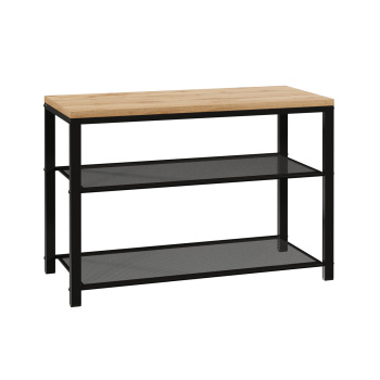 Подставка для обуви металл. "Торонто 23Л" 3-х ярусная 710х325х80мм Черный СКТ23Л Ч*1 Подставка для обуви металл. "Торонто 23Л" 3-х ярусная 710х325х80мм Черный СКТ23Л Ч*1