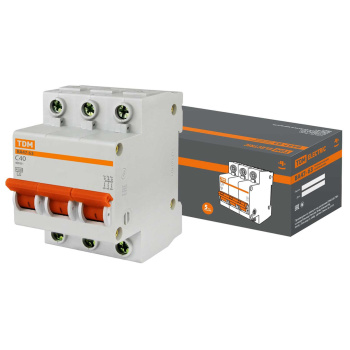 Авт.выкл. TDM ВА 47-63 40А/3П SQ0218-0023 смотреть ВЭ47 *4/40