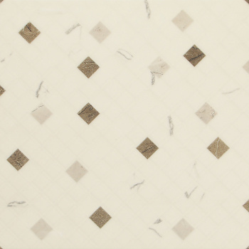 Плитка 50х25 см настенная 1.37 м² Global Tile The Siluet, белый, мозаика